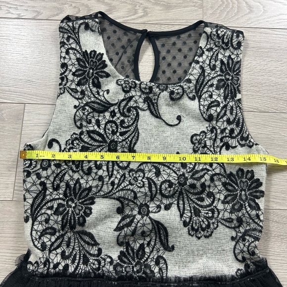 Anthropologie Weston Wear Black Tulle Holiday Party Dress - Picture 11 of 11